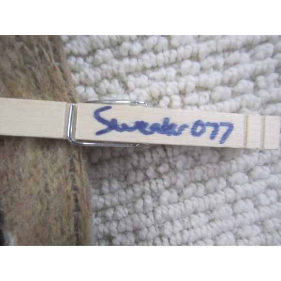 VTG Perry Alan Store Sweater Medium‎ Brown Crew Neck Long Sleeve Acrylic - Picture 8 of 8